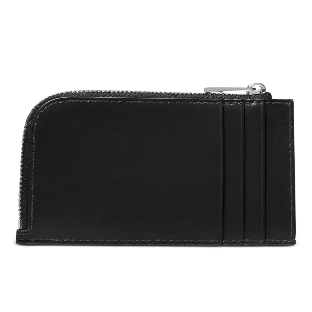 MICHAEL KORS Men's Leather Zip Wallet/black